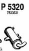 FENNO P5320 Middle Silencer